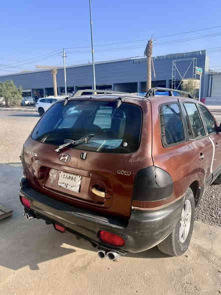 سنتافي 2000
كير ومحرك كامري ابو جف انسه العطل

جام كهرباء تنته
تدفئة وتبريد 
رقم دافع كمرك باقي تغير لوحات ب اسمي 
صبغ عامل لجمالية صبغته ع ايدي بدون حادث
بدون ضربه 
مراوس او بيع
***********
