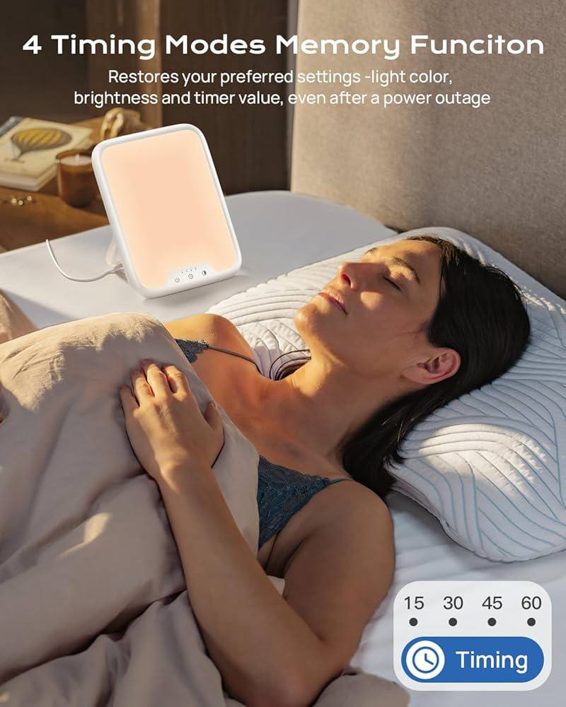 اضاءة لعلاج الاكتئاب الموسمي سطوع قابل للتعديل
السعر 15,000 دينار فقط 🔥

💡 تصميم محمول وصغير الحجم مزود بحامل قابل للطي بزاوية 90° لسهولة ضبط الإضاءة حسب الحاجة، نحيف وخفيف يمكن وضعه بجانب اللابتوب أو على المكتب، ويعمل بالكهرباء مباشرة (غير قابل للشحن) مع محول مرفق.
⏱️ مؤقت ذكي مع خاصية الذاكرة يتيح ضبط الوقت 15/30/45/60 دقيقة، ويحفظ آخر إعداد سطوع تم استخدامه لتشغيل أسهل في كل مرة.
🌞 إضاءة علاجية بقوة 10,000 لوكس توفر ضوءًا طبيعيًا آمنًا وخاليًا من الوميض، تساعد على تحسين المزاج والطاقة والتركيز ومقاومة الاكتئاب الموسمي واضطرابات النوم.
🎛️ تحكم باللمس مع سطوع قابل للتعديل تدريجيًا وثلاث درجات حرارة لونية (أبيض نهاري، طبيعي، دافئ) لتناسب أوقات اليوم المختلفة والعمل أو القراءة أو الاسترخاء.
🎁 مصنوع من مواد PC وABS عالية الجودة وآمنة للعين والبشرة، خيار هدية مميز لتحسين النوم والحالة المزاجية وزيادة النشاط اليومي.


**إذا كنت صاحب هذا الإعلان وتريد حذفه لأي سبب، رجاءا أرسل رسالة إلى الدعم الفني**