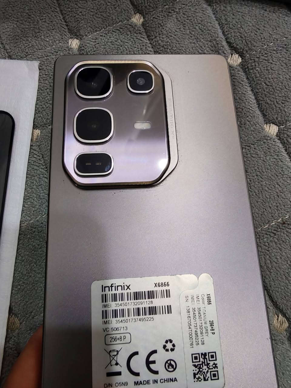 انفنكس نوت 50 برو
ذاكره 256 جهاز جديد شخط مابي
ويا ملحقاته كامله شاحنه وسماعات
حتي مال الشركه الزكه ضد الكسر والكفر مال شركه
ويا هديه حافظه ولزكه مظلله
العنوان كربلاء طويريج
***********
السعر ٢٨٠
حبايب جهاز جديد
