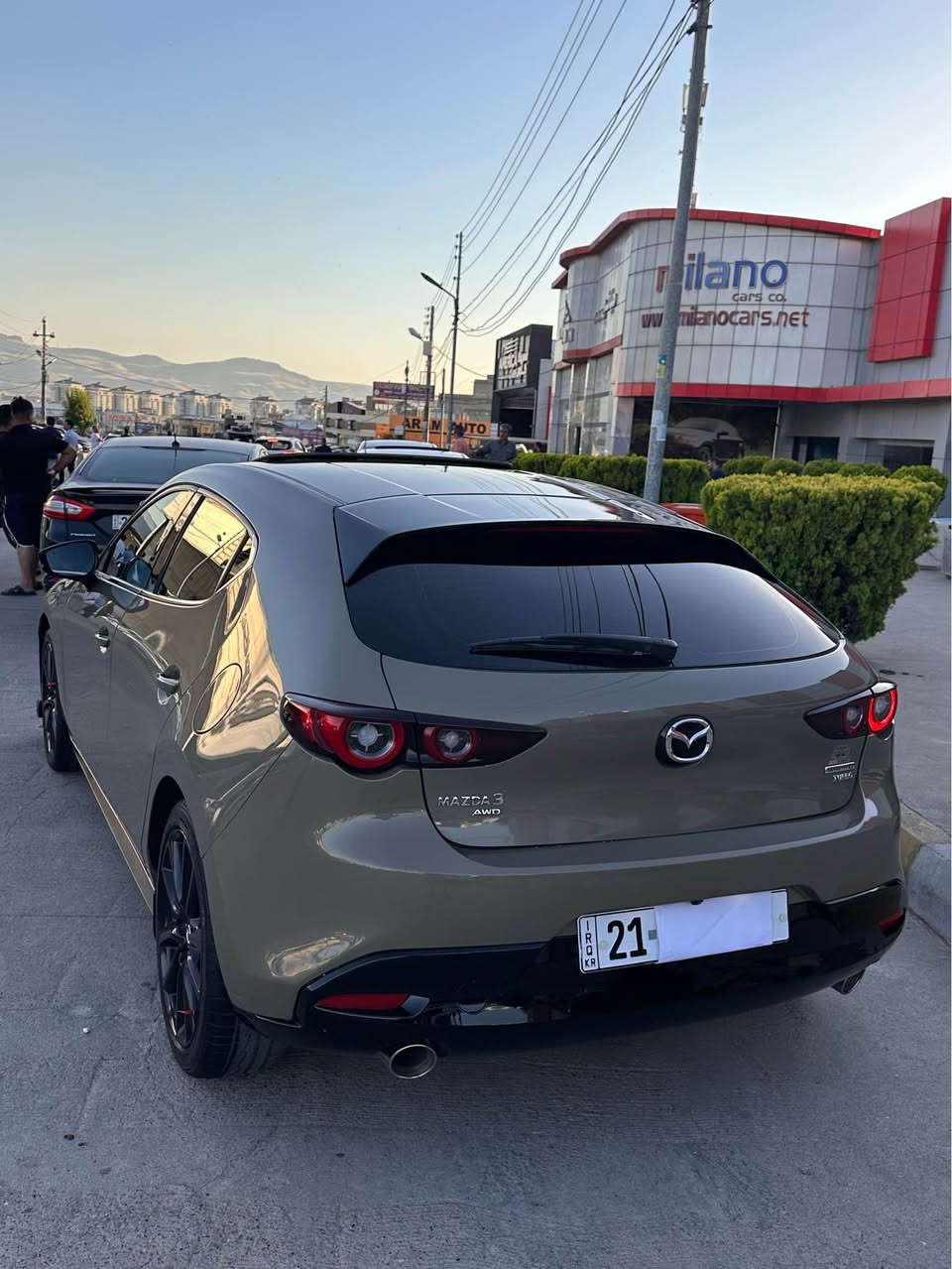 مازدا 3 هاشباک 2024 نموونە ڕەنگی عەسکەری 2.5 تۆربۆو دەبڵ ئەلسل بۆنیدو چەمەلەغ بۆیاخە کەمێک ناو گرتنی هەیە ئێرباگی بەس سوکان سیستەم کراوە  18هەزار ڕۆشتووە فوول فوول مواسەفات 
(JM1BPBYY9R1701086)

(بەسمە سڵایت شاشە گەورە و ماوس گێچ ئەلکترۆنی کوشن دوڕەنگ و هیتەر کارەبا و غەزن کوشن سەقف داشبۆرد بەرگی دەرگا شامۆیە.. ناوی لیدە چارجی موبایلە تەبریدی لەمسە پێشو دوا لیدە زۆر مواسەفاتیکە .....) نرخی 140 گەڵاو مەجالێکی برایانە لەسلێمانیم...

***********

*********** السليمانية, العراق
