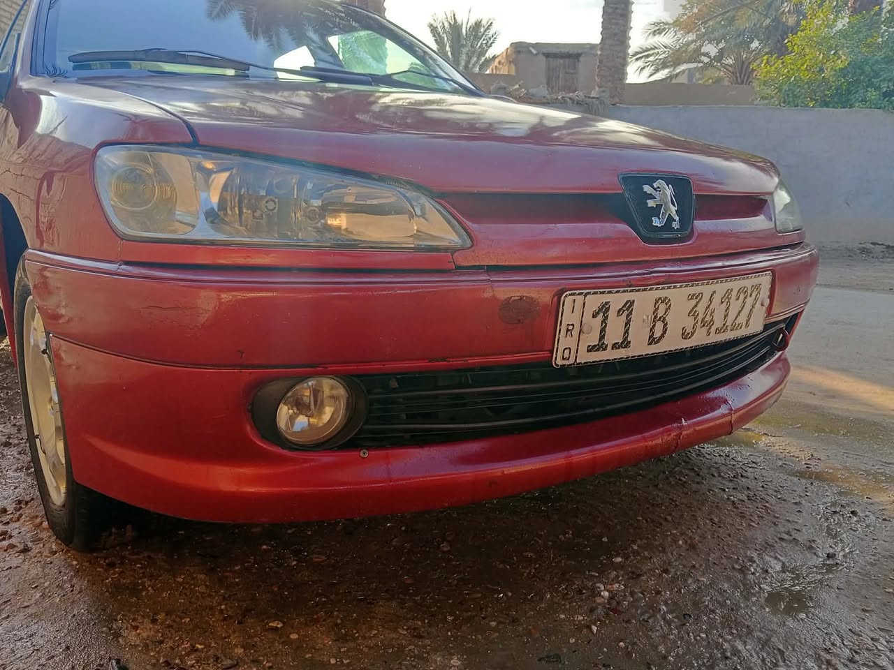 بيجو فرنسي للبيع الموديل 2003 رقم بغداد الجديد 
سيارة جديدة وجاهزه مابيها صبغ السعر 52
 للاستفسار ***********
