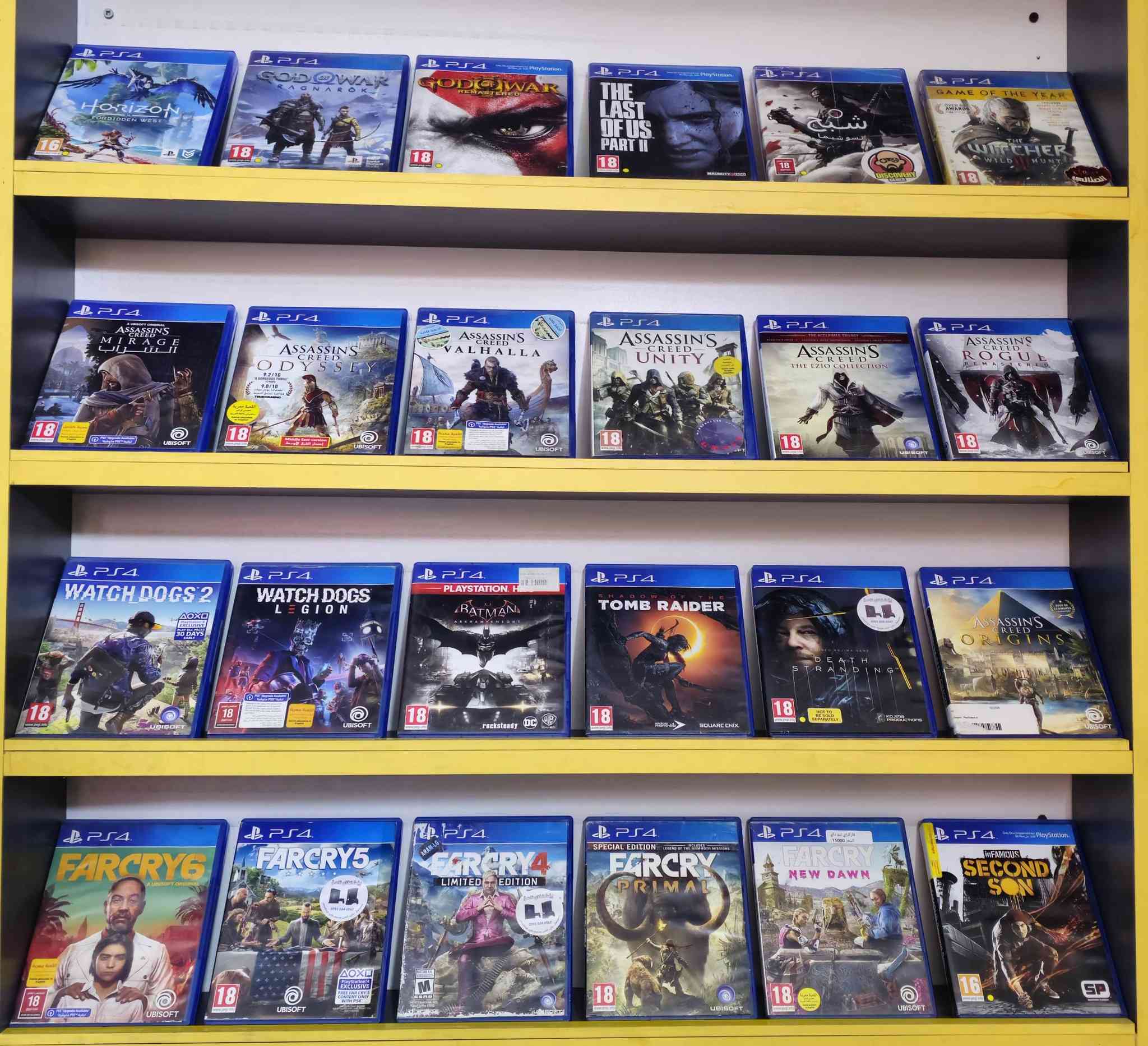 واتساب ***********
بيع + تبديل + شراء اقراص PS5-PS4

