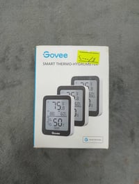 جهاز Govee Smart Thermo-Hygrometer (موديل H5075) لمراقبة درجة الحرارة ...