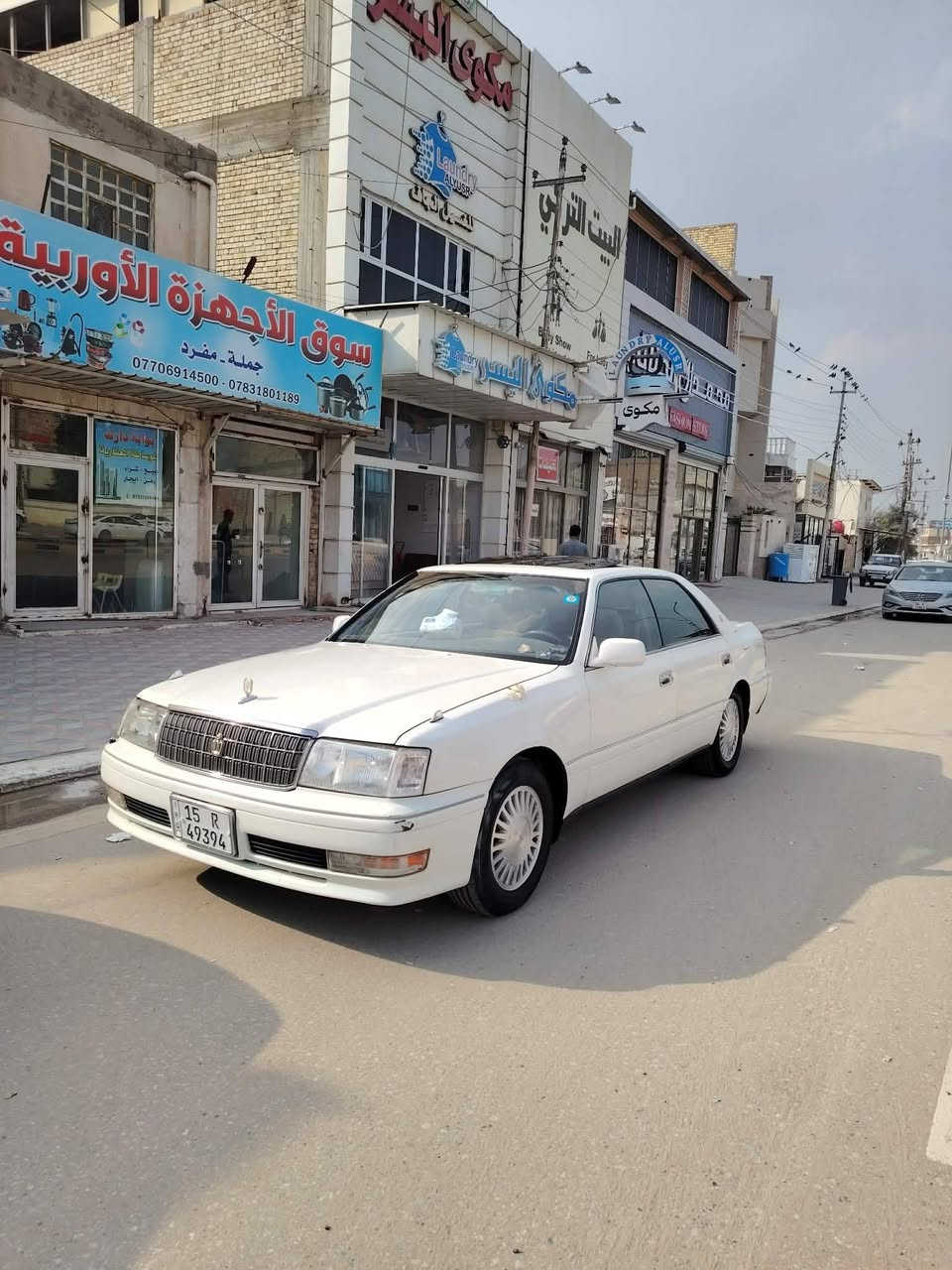 سلام عليكم راس ثور موديل 1996 رقم انبار اصولي مداور ثاني يوم هزتهه لشهر 12.كصه قماره وضربه جاملغ خلفي خفيفه. كير ومكينه مكفولات فيشتين ففتي تبريد شغال ستوني مسوي باتري جديد حداديه حلوه  السعر 78 وبيه مجال مكاني نجف ***********

