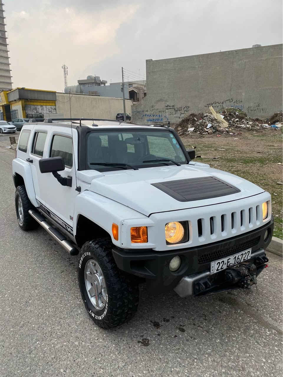 هةمةر اج 3 موديل 2008 
فول فول مواسفات 
دو دةركه سبوغ به بي ژورى بيش و بشتي كةبسه

سنةوى ته 2030 نويه بةنةوى خومه 
هةزه و فحس ته2027 نوييه 

هةمو شتي بةشةرته 
سعري 105 مةجال 

همر اج 3 موديل 2008 
فول مواصفات 
بابين صبغ بدون دواخل 
سنويه جديده لل 2030 
هزه وفحص مرور كله جديد تحويل ثاني يوم 

سعر ١٠٥ مجال للطيبين 
*********** أربيل, العراق
