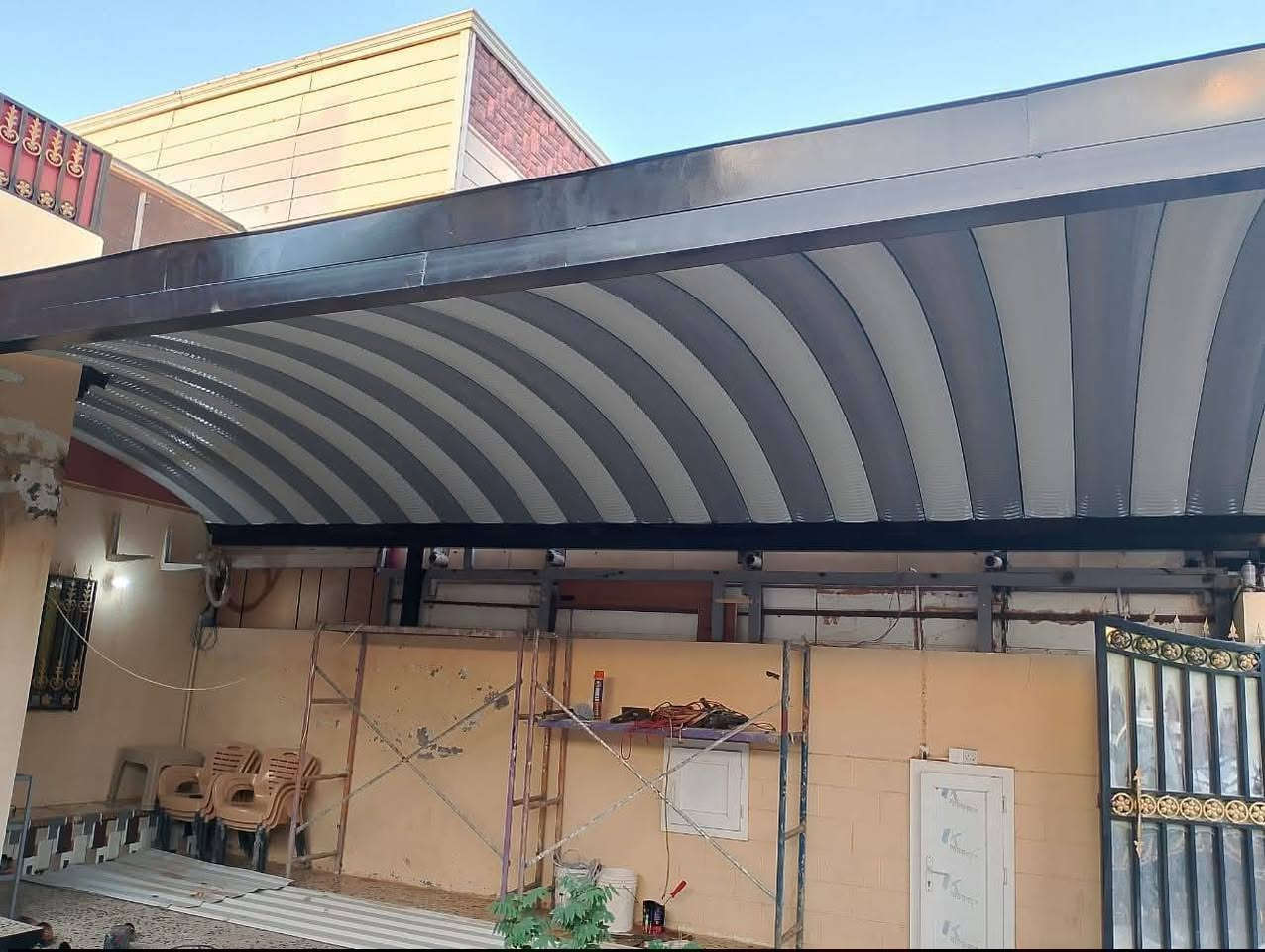 وداعا لحر الصيف 🥵🥵🌞🌞
 
وداعا لأمطار الشتاء 💦☔️🌧☃️
سعر المتر 23الف ،،،❤️❤️❤️
 تعلن ديكورات سروك حداد  للمظلات الحديثة 
عن استعدادها لعمل  للمظلات الحديثه
  (الكي اسبان)    
وتغطية الجملونات الحديديه 
 بحرفيه تامه تبهر ذوقكم وناضركم

هدفنا اللمسه الفنيه ودقة الإنجاز  بكفاءه و احترافيه
 
وبضمان 5سنوات   
اسعارنا تنافسية سعر المتر كرسته وعمل 25الف
مظلات الكي سبان ☔️
كما إننا مستعدون للمعمل بجميع دوائر الدوله(#مستشفيات #ومراكزها المختلفه)
نعمل  كافة المحافظات

تحت اشراف كادر هندسي وفني متخصص لأضهار مايروق لكم
 
تفاصيل
العمل للمواد التي يستخدمها شركة  للمظلات الحديثة 
اولآ_سمك الكيسبان 0/5
حيث يمتاز بكونه عازلآ للحراره من حيث أشعة الشمس
ثانيآ _ سمك الحديد(البوري ) 4انج 
 2 ملم مضغوط

سمك الساقيه 2ملم

حيث نعطي ضمانآ أثناء عملنا
من حيث القوه والأمان

  .... ما عليكم  سوى، الاتصال 
***********☎️
