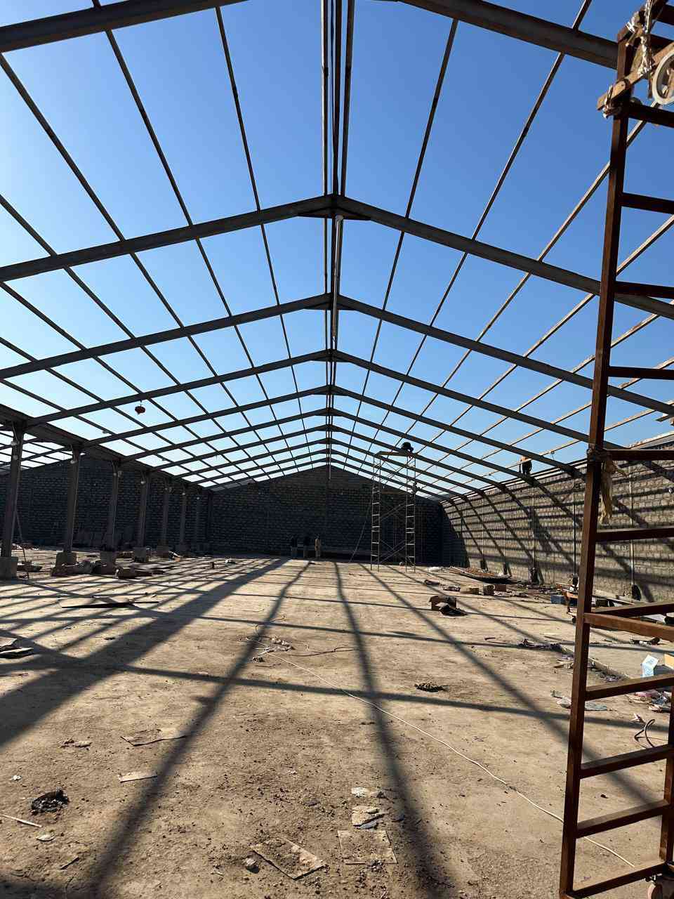 جملونات العرض 19حديد شيلمان ابو 8ولطول الدنك ابو10 طول 4 مكاني بغداد م الصدر ***********
