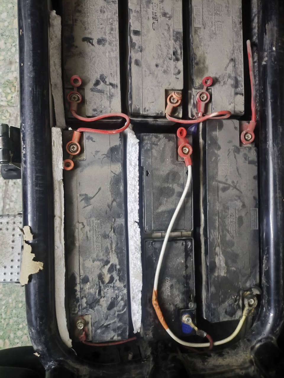 السلام عليكم عندي درجة شحن بيع بطارية جديد 6 38 مكانك بغداد حي العامل السعر 550  بيع او تراوس  شراي تصل رقم ***********
