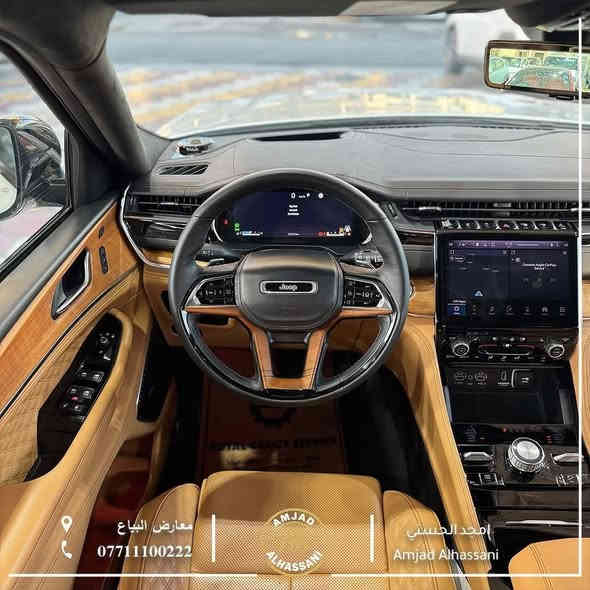 #امجد_الحسني_لتجارة_السيارات

‏JEEP SUMMIT — 2024

➖ ماشية فقط 12,000 كم ✔️
➖ مغلفة PPF بالكامل ✔️
➖ ناقل حركة أوتوماتيك 8 سرعات
➖ دفع رباعي
➖ نظام تعليق هوائي
➖ شاشة وسطية قياس 10.1 إنش + نظام ملاحة
➖ نظام صوتي فاخر
➖ مقاعد جلد كهربائية مع تبريد وتدفئة
➖ المقاعد الأمامية مساج 
➖ بانوراما
➖ رادار + تحديد مسار + تنبيه خروج
➖ كاميرات 360 درجة
➖ حساسات أمامي + خلف
➖وكالة هارلم
➖كامرة الروئية الليلية 

📞 للاستفسار أكثر الاتصال على الرقم:

***********

📍 بغداد - معارض البياع - الشارع الثاني
