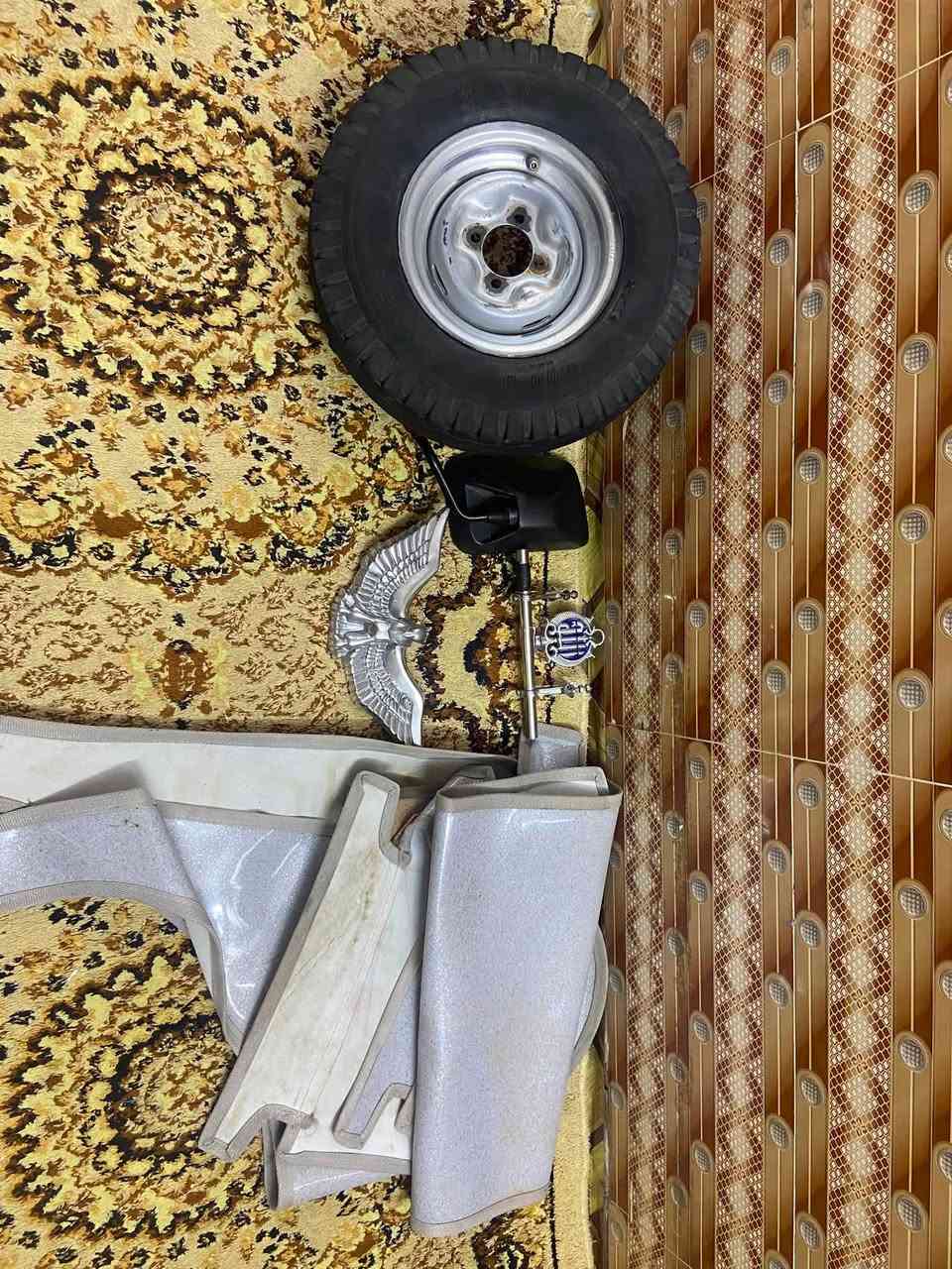 السلام عليكم
غراض تكتك للبيع، سبير مال تكتك الويل ابو الفتحة + تك مرايات واحد وعشرين+ كاعيات دوس 3 قطع   + تاج والبوري مالتة + نسر ، مكاني بغداد تقاطع الشماعية منطقة حي الرحمة *********** السعر 30 الف
