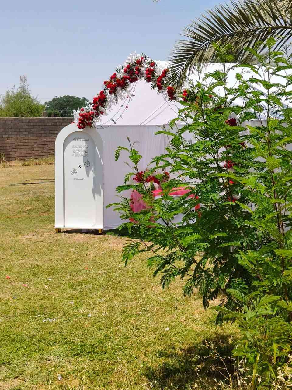 خيمة وكوشة خطوبة حسب الطلب
يتهنون يارب _تبارك &زياد 🤍

للحجز والاستفسار المراسلة على الخاص او
***********
***********
يتوفر نقل وتنصيب داخل صلاح الدين
