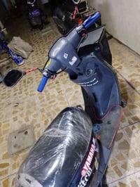 ورحمه الله وبركاته دراجه ياماها ابو السله الجبيره كهربائيات كامله شغال...