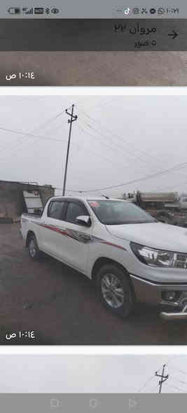 سلام عليكم هايلوكس ناصي فول كير اوتو ماشيه 50 سعر 290 مكفوله بانزين مكان بغداد بسمايه ***********
