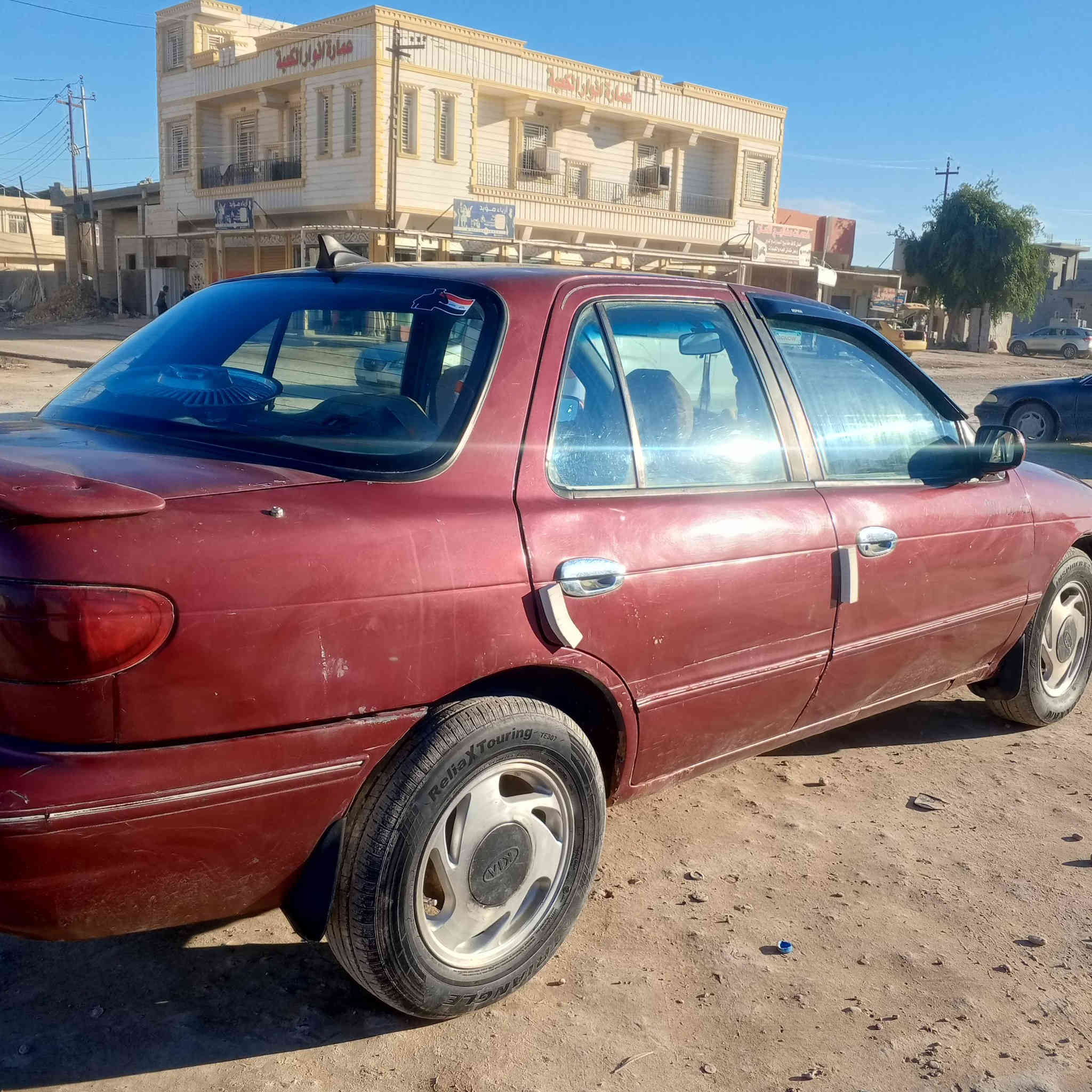 السلام عليكم كيا سيفيا للبيع رقم بغداد دولي سنويه لل28 
تخم تاير جديد. كهربائيات كلها شغاله مكان سياره سامراء السعر 30 .. ***********
