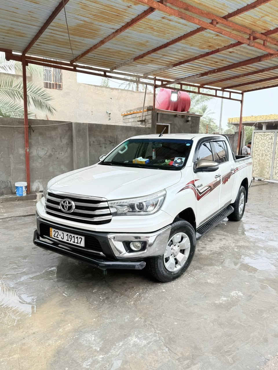 هايلوكس  فورويل موديل 2020 بريمية لون صدفي  فول مواصفات تبريد خلفي  رقم اربيل تريد وكالة او تحويل سنوية لل2030
السيارة بيهة شخوط باب السايق والثاني والجاملق الامامي  وبيهة طخة زغيرة جوا البك لايت 
للأستفسار 
***********
مكانهة بصرة قضاء المدينة
