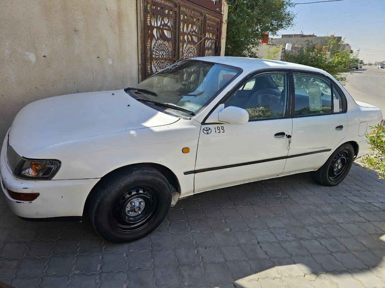 كورلالبيع مديل 1995
رقم بصره نكليزي سنويه 30
مكينه1600جديدة ماماشيه بل عراق
تخم تاير +سبير
كهربايات شغاله
حداده 70٪
تحويل يمته ماتريد 
سعر ٥٥
بصره الهارثه 
***********
