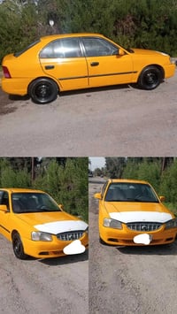 سياره هونداي فيرنا موديل 2001البيع أو مراوس كير محرك شرط دفتر بانزين ب...