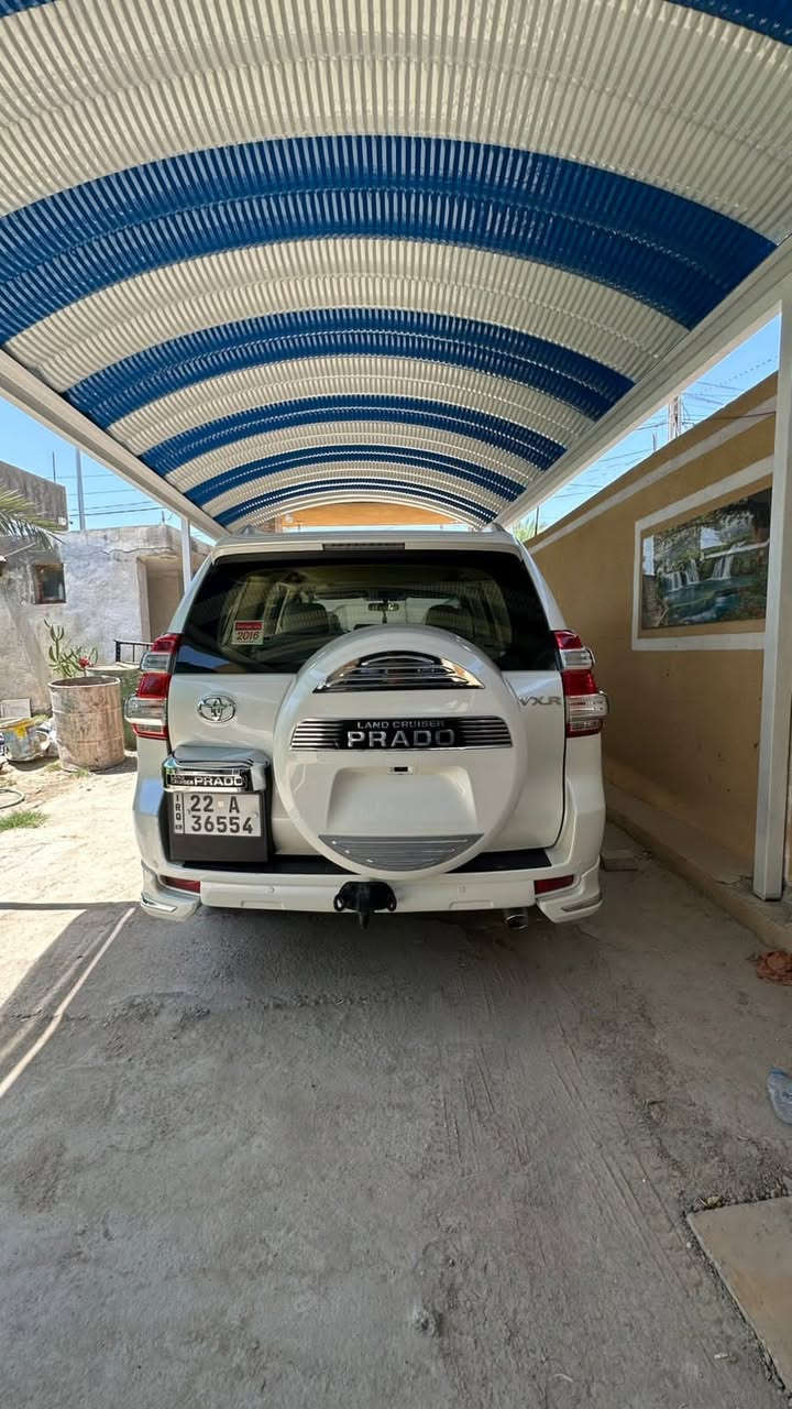 تويوتا لاند كروز برادو
فئة (VX.R)
موديل2016 
السياره كفاله عامه وارد خليجي
ماشيه 82.000 كم
سته سلندر V6 / محرك 4.000 / فتحة سقف / كشنات جلد  ثلاجه /مثبت سرعه /حساسات 360 درجه / انظمة قياده 
اربع كامرات/ شاشه محدثه نظام اندرويد /تحكمات ستيرن / كشن كهربائي / مري شفط 
سياره رقم شمالي باسمي
السعر 375 ورقه
للعنوان بابل حله ورديه خارج 
للتواصل *********** بي واتساب
