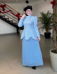 فستان ترند • دابل تركي • مقاسات ٣٨-٤٨