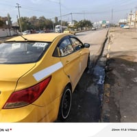 اكسنت مضلع رقم بغداد.دولي  كير سفتي محرك 14.شرط هيئة غرامات صفر. طخم ج...