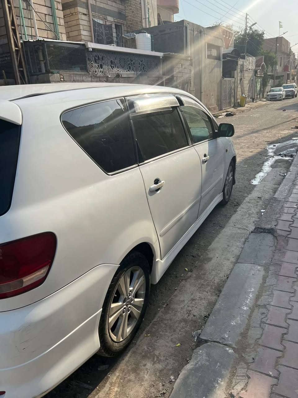 سلام عليكم
ابصم موديل 2001
رقم نجف بسمي والرقم الجديد
مكفولة من الضربة
بيها شبر صبغ بالمدكر الوره السعر130 وبي مجال قليل 
عنواني البصرة 
‏رقم الهاتف
***********
