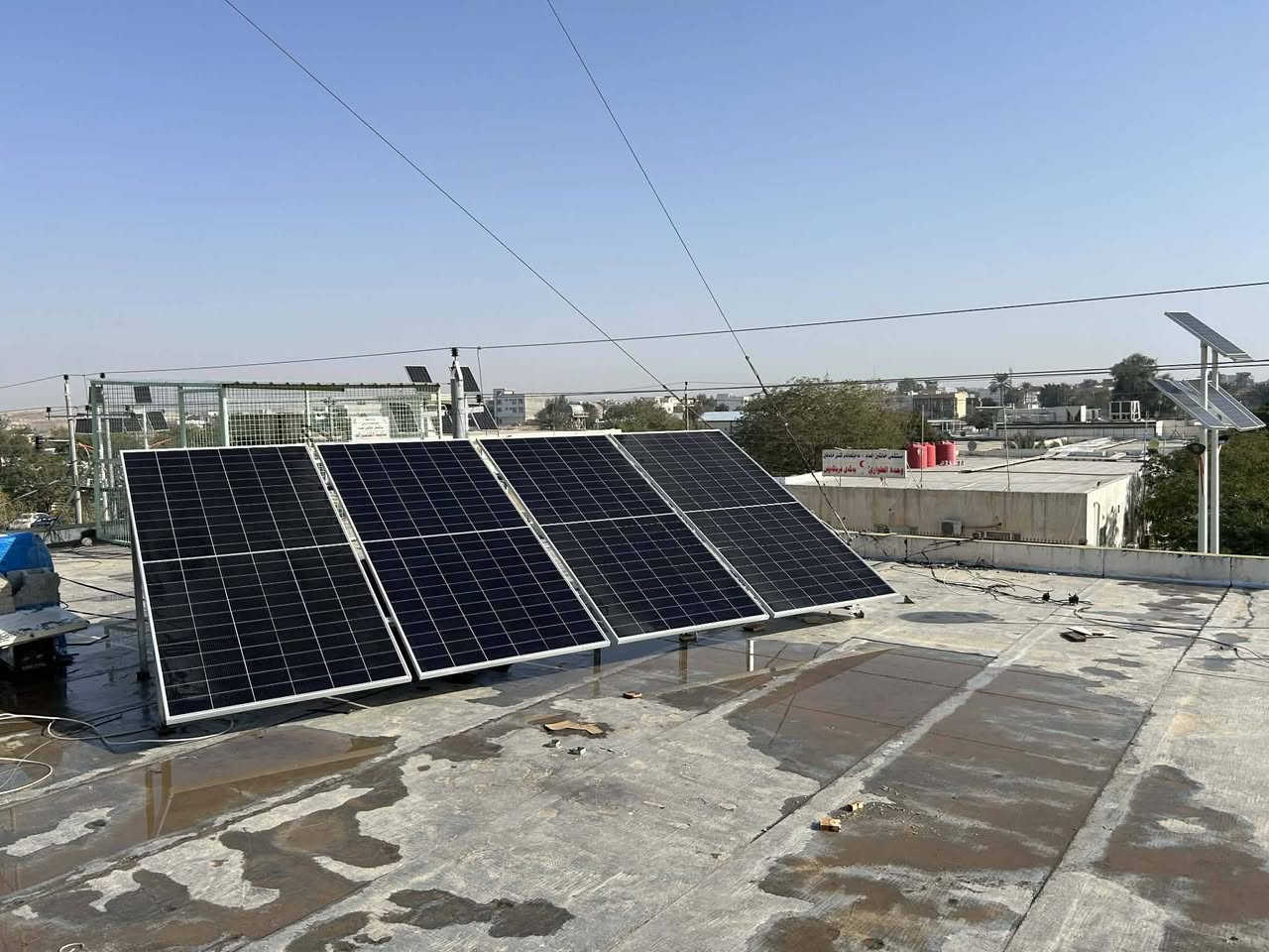 ☀️🔋 تم تنفيذ منظومة طاقة شمسية لمكتبة في خانقين
⚡ 6 أمبير نهارًا
🌙 3 أمبير ليلًا

✅ تنفيذ بإيدي وبأدق التفاصيل
✅ شغل مرتب ودقة في العمل
✅ ضمان سنة كاملة 
💰سعر مناسب وفئة اقتصادية
لمن يريد منظومة طاقة شمسية للمكتبات والمحلات شغل نظيف ومضمون
📞 ***********
      ***********

#طاقة_شمسية #منظومات_شمسية #طاقة_بديلة #خانقن
