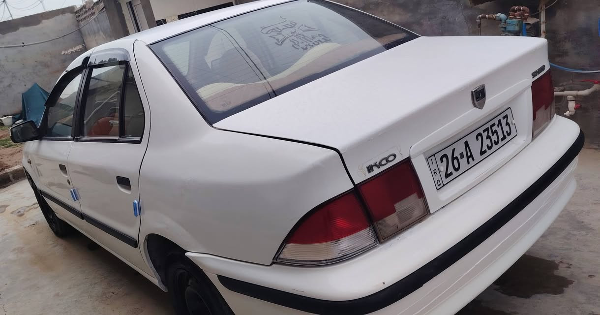 سمند للبيع موديل 11مشروع وطني صاحب سنويه من دوز بيه دفتر بانزين ماكنه كير تبريد جديد بدون دعم سعر 40 بيه مجال الي يريد يخابر *********** مكاني دوزخورماتوا
