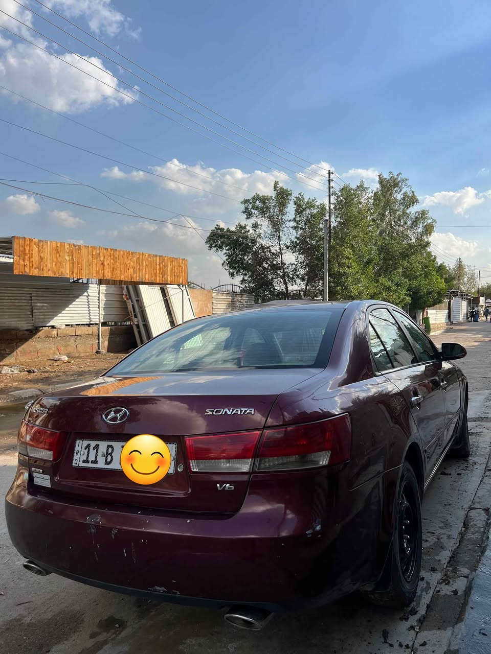 السلام عليكم للبيع فقط سوناتا2007 وارد امريكي ليبل واحد رقم دولي بغداد بأسمي حادثهة خشم الجاملغ الامامي جهة السائق بدون دواخل و دعامية  صبغ بلادي  محرك ستة تخم تاير صدرامامي خلفي جيد جدا كير محرك بحالة جيدة دوشمة جلد شاشة كشن كهرباء  تبريد منظومة كاملة جديدة السيارة جاهزة مكان السيارة بغداد  السعر 93$ للاتصال *********** بغداد, العراق
