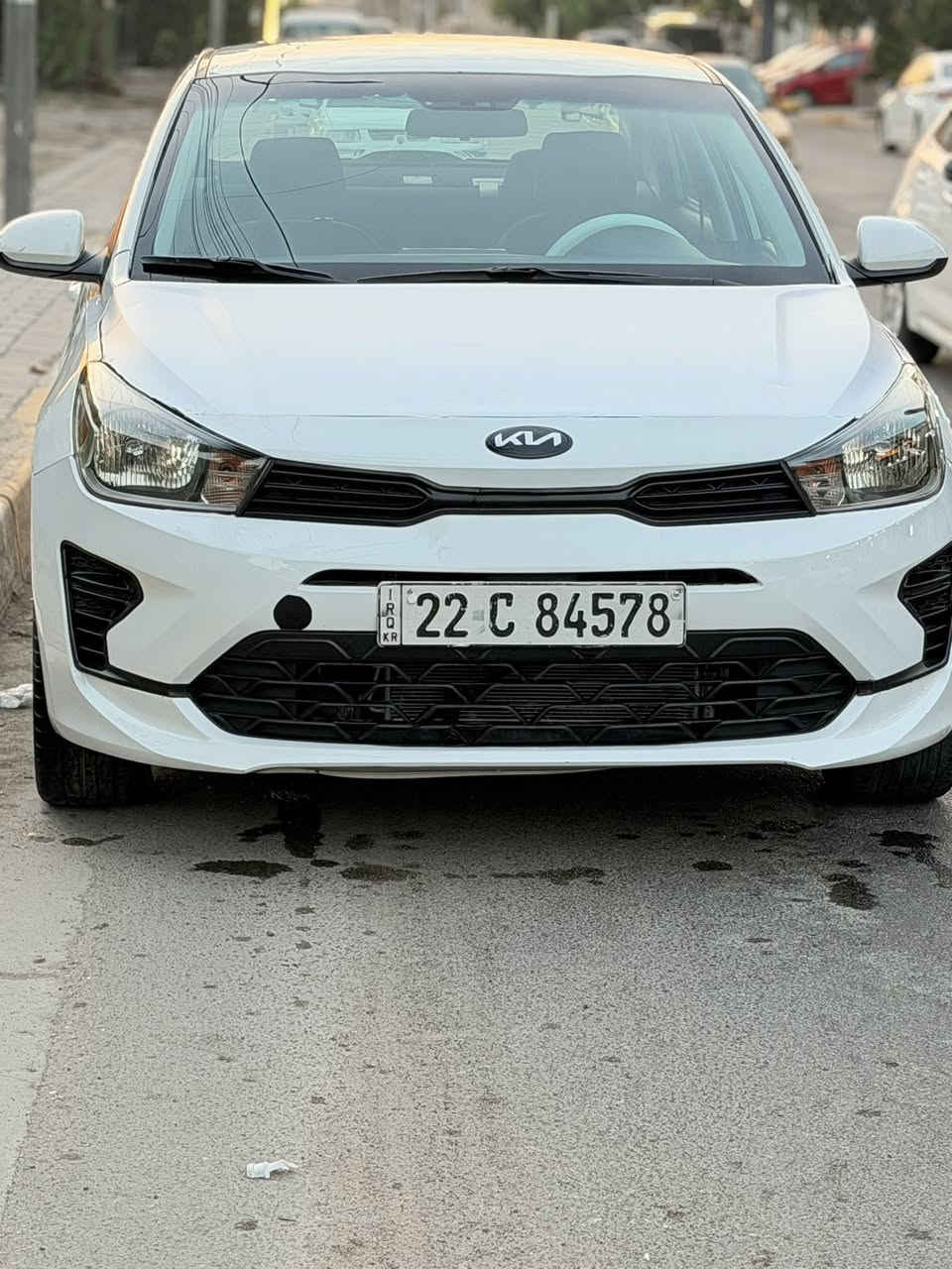 كيا ريو 2022امريكي صور الحادث
مرفقه بالصور
ماشيه 100ألف 
بيهه صبغ بنيد وجاملغ وكد شبرين بباب السايق
والباب الخلفي تكحيل كد شبر
والسياره جاهزه من كلشي تبريد تخم تاير خير من الله
السعر 105 وبيهه مجال 
العنوان بغداد حي البنوك
للاستفسار ***********
