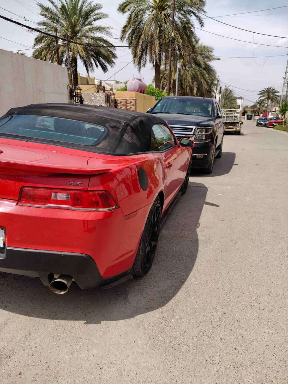السلام عليكم 
بيع او مراوس

كمارو RS قمارة كشف 
السياره باسمي شخصياً 
رقم دولي بغداد
فول مواصفات 
السيارة جاهزة ومابيها نقص 
موديل 2015
محرك 6 سلندر الاصلي
لون احمر 
كراسي جلد كهرباء
تحكمات ستيرن 
شاشه اعطال 
شفتات سرعة 
شاشه مع كامرة 
ويل ٢٠
بجم زنون 
حادثها بسيط موضح بالصور صبغ فقط مكان الحادث ونفس القطعة بدون لغود ولا شاصي
السياره كلش مميزة ونظيفة 
مكان السياره بغداد السيدية 
السيارة بدون صبغ فقط مكان الحادث
سعر السيارة 110 ورقة 
بيهه مجال


**إذا كنت صاحب هذا الإعلان وتريد حذفه لأي سبب، رجاءا أرسل رسالة إلى الدعم الفني**
