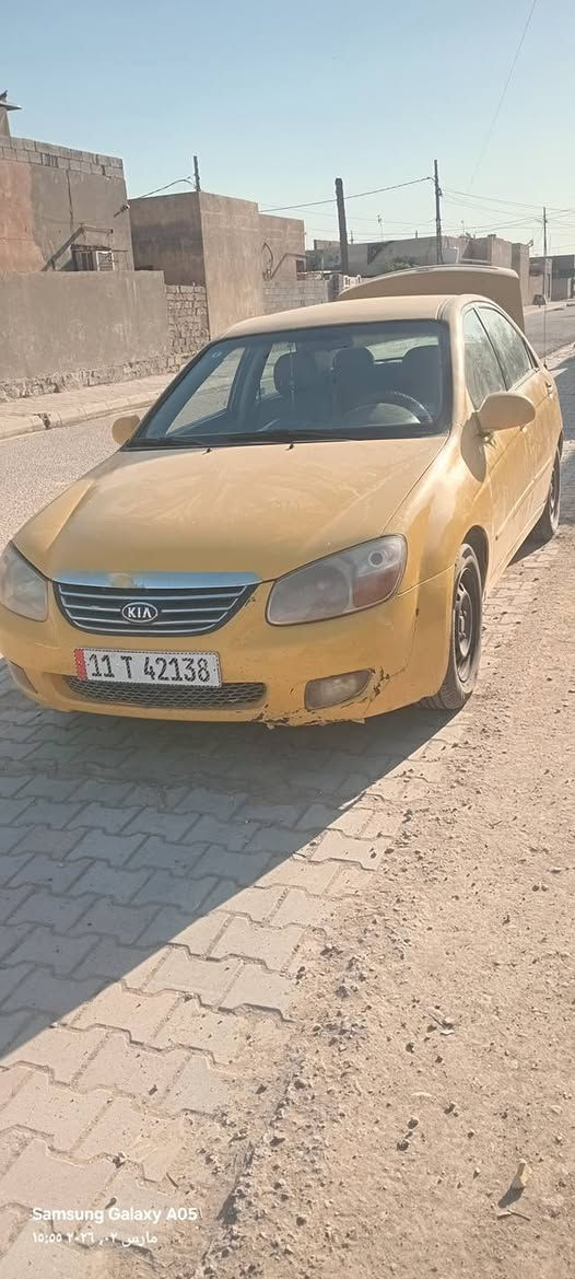 السلام عليكم  كيه سبكترا للبيع 2008 وارد امريكي محرك 2000 المرقوب رقم بقداد بسمي شرط اتحويل وال غرامات سنويه لل 31 سياره خير من الله السعر. ( 68 )وبيها مجال العنوان واسط الصويره  ***********
