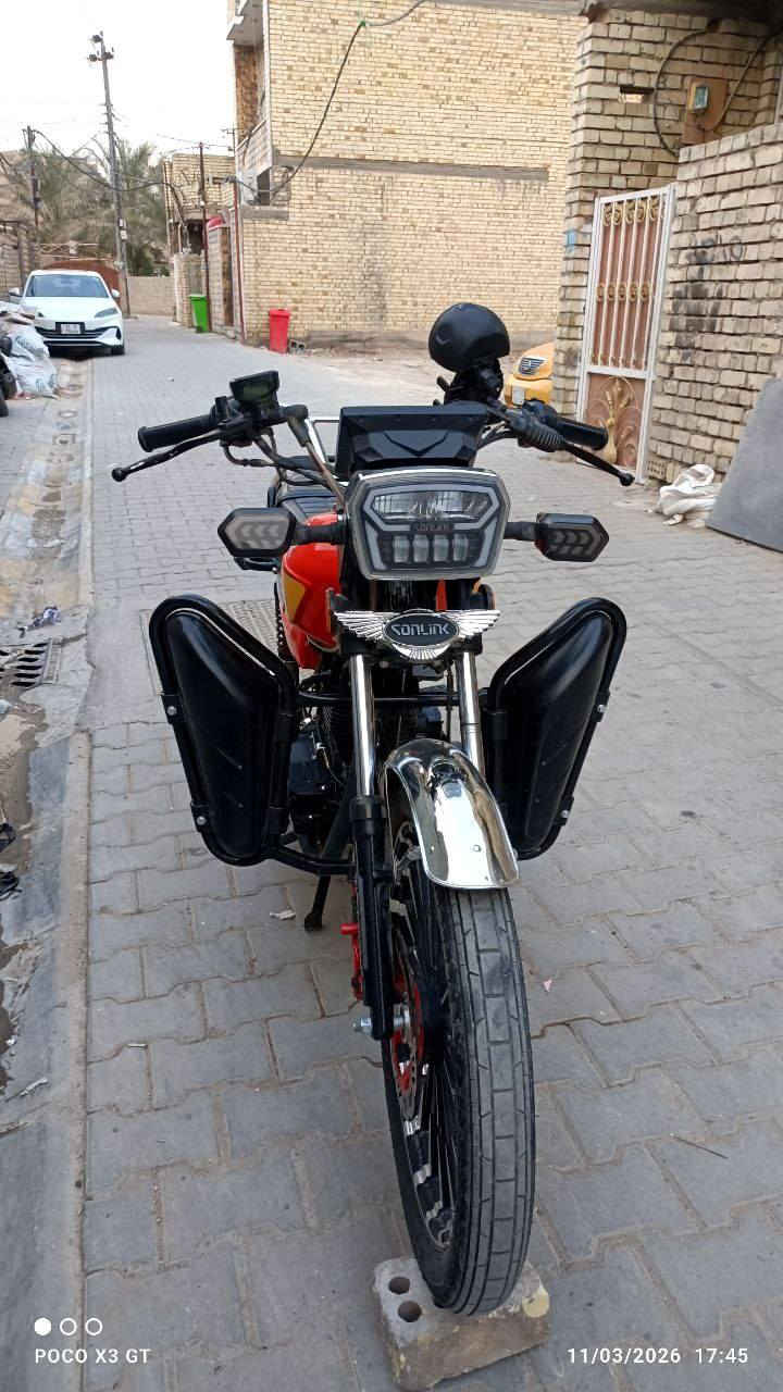 سلام عليكم دراجة سونلك 2025نضيفة ما تعبانة ما بيهة اي نقص كاملة كهربائيات كلهة شغالة شغل واطلع اوراك كاملة موجودة مكاني الشعب نهاية حيور السعر 800بيهة مجال بسيط ***********واتساب فقط 
***********فقط رصيد
