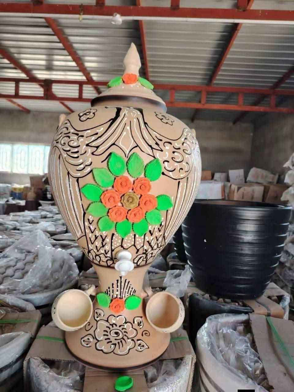 السلام عليكم متابعينا 🤍.
✅حب ماء كامل مع الستاند والاكواب سعه ٢٠ لتر 
السعر ٣٠ الف فقط 🔥 ⚱️🌸
✅ترمز فخار مزخرف سعه ٥ لتر السعر ٢٠ الف ⚱️🌹
العنوان: بابل محاويل.. متوفر توصيل لجميع محافظات العراق 🚗🚗 
توصيل بابل ٥ الف 
توصيل محافظات ٦ الف 
للحجز والاستفسار يرجى مراسله الصفحه او مراسلتنا على واتساب من خلال الرقم:
***********
