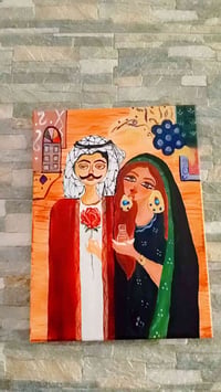 كانفاس • ٣٠×٤٠ • ألوان اكريليك