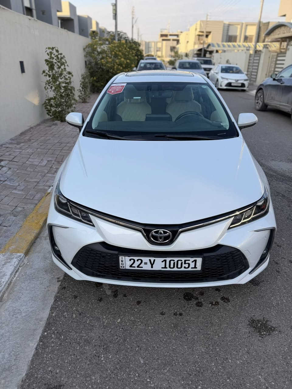 كورلا 2024 ساس
بعدهه بالضمان وبيهه صيانه مجانية
السياره مكفوله كفاله عامه
ماعدا كم شخط بالدعاميات
السياره ماشيه 39 الف
فول مواصفات 
فتحه
بصمة 
حساسات امامي خلفي
شاشه وكامرا
رايدهه 185 وبيهه مجال حك الجيه
بيهه شخوط كلش قليله بالدعاميات
مكاني بغداد
مجمع نجمة بغداد
ابو غريب وره العامرية
***********
