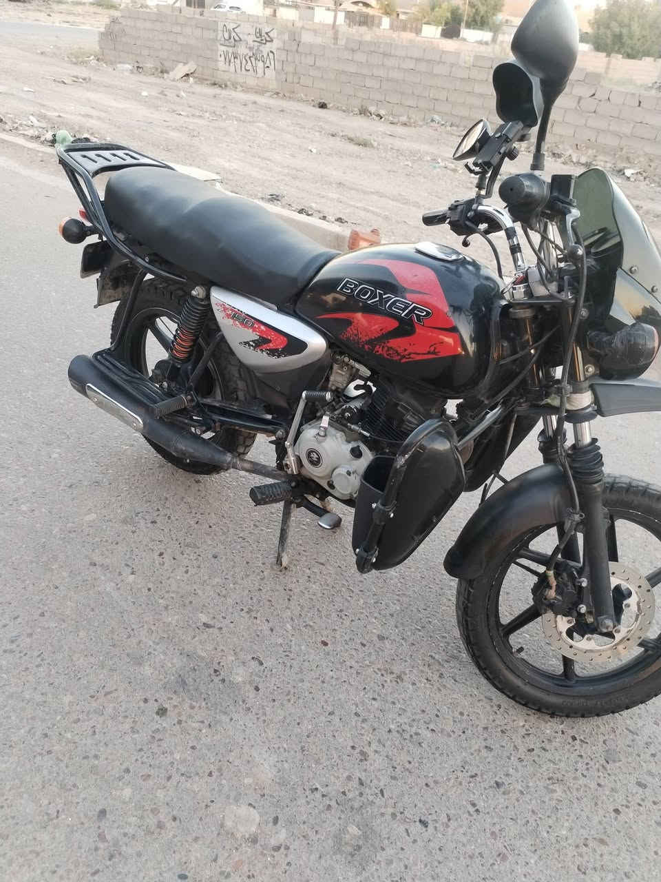 دراجه بوكسر جبلي موديل 21 مرقمه    مجفتهه شركه صار 6 ايام وتاير خلفي جديد  سعرهه مليون و800 وبيهه مجال  دراجه ماناقصهه اي شي كامله مكمله  مكاني بغداد الدوره المهديه الثانيه  للاستفسار ***********
