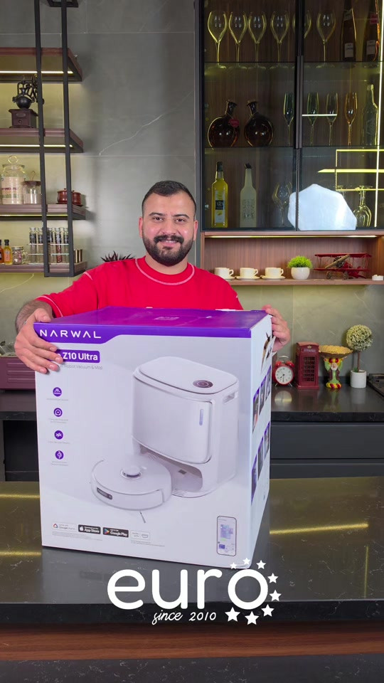 روبوت التنظيف من براند نروال Narwal Freo Z10 Ultra يعتبر من أقوى روبوتات 2026 لأن يجمع بين شفط قوي جداً + مسح احترافي + محطة تنظيف أوتوماتيكية بالكامل.  أهم المواصفات: _ قوة شفط جبارة 18000Pa _ نظام كنس ومسح بنفس الوقت _ ممسحتين دوارات مع ضغط تنظيف قوي _ رفع الممسحة تلقائياً 12mm عند السجاد _ يتعرف على أكثر من 200 غرض ويتجنبها بالذكاء الاصطناعي _ كاميرات AI + LiDAR لرسم خريطة دقيقة 3D _ نظيف الحواف والزوايا بممسحة تتمدد تلقائياً _ نظام مانع تشابك الشعر Zero-Tangle _ مناسب للشعر الطويل وشعر الحيوانات _ محطة ذكية تغسل المماسح بماء حار 45-75° _ تجفيف المماسح بالهواء الساخن _ تفريغ الغبار تلقائي يكفي تقريباً 120 يوم _ إضافة منظف بشكل أوتوماتيكي _ تحكم كامل من التطبيق والمساعد الصوتي _ ضوضاء منخفضة تقريباً 55dB  البطارية والتنظيف: _ بطارية 6400mAh _ تشغيل يصل تقريباً 240 دقيقة _ يغطي مساحات كبيرة جداً _ يتجاوز عتبات بارتفاع 20mm  الأبعاد: حجم الروبوت: 355×350×109.6mm وزن الروبوت: 4.5kg حجم المحطة: 430.8×462×388mm  _ المسح والتنظيف الرطب قوي جداً _ ممتاز بالحواف والتنظيف اليومي _ ذكي بتجنب الأسلاك والأغراض _ مناسب للبيوت الكبيرة والفخمة  الضمان 2 سنة من شركة روبو عراق وكالة نروال  متوفرة الان تكدرون تطلبوها اونلاين او زورونا عنواننا بغداد_الأعظمية_شارع عمر بن عبد العزيز   متواجدين طيلة أيام الأسبوع من ساعة 12 ظهراً الى 12 ليلاً ما عدا يوم الجمعة من ساعة 4 عصراً الى 12ليلاً للاستفسار يرجى مراسلة البيج او الاتصال على الارقام    *********** / مركز المبيعات  *********** / خدمة الزبائن  #عبدالله_يورو 

