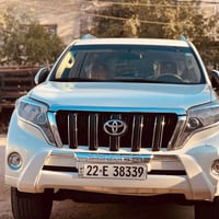 برادو رقم اربيل موديل 2014 4 سلندر 7 راكب داخل جلد مغلف  بيه صبغ دعامي...