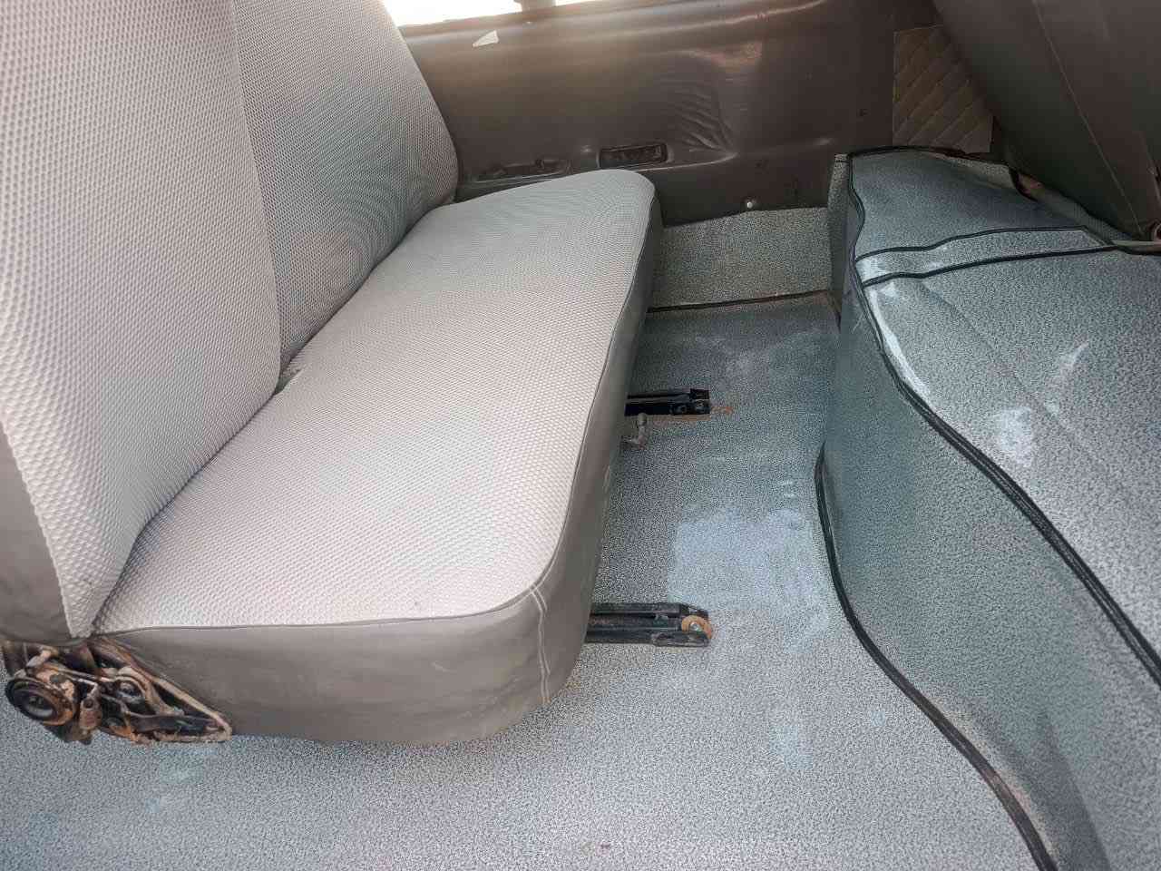 السلام عليكم
بريجو مديل 97 
كير مكينه اكسن جدد نقص فقط مشط 
شواصي نظيفات دوشمه جديده 
تريد تحويل تريد وكاله 
كهربائيات كله شغاله 
مصفره هيئه وغرامات 
السعر 48 وبيه مجال 
مكان السياره حله حي العسكري 
***********
