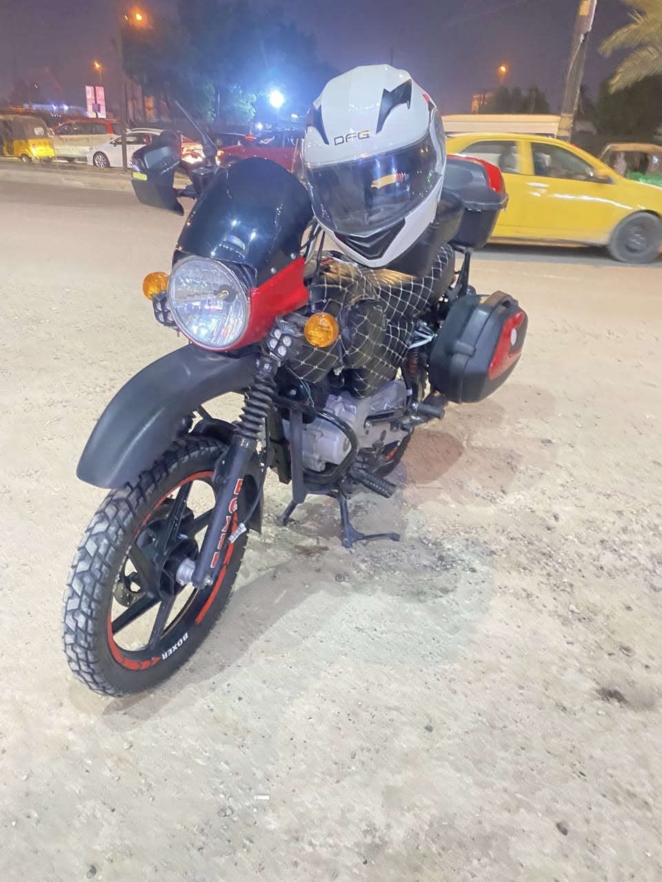 السلام عليكم اعادت النشر بسبب الوعود الكاذبة 
بوكسر 23مرقم بغداد الدراجةًكفالةًعامة
مكاني بغداد التواصل ***********
