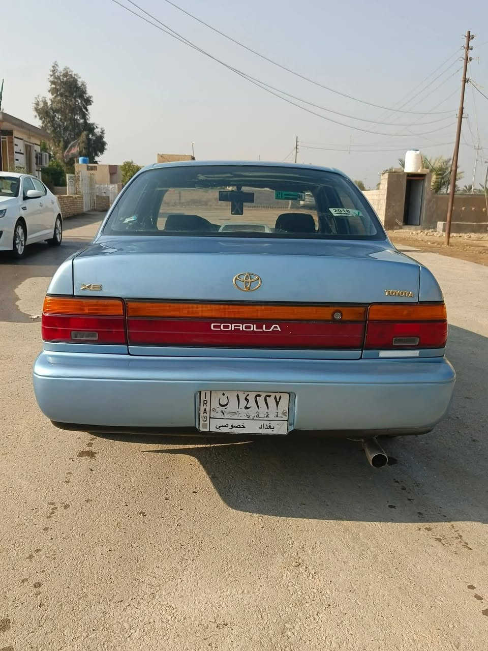 للبيع كورلا  يسرا بلادي موديل 1993 رقم بغداد سنويه ل25 وارد اميركي حادثها بالبك لايتات ما واصله السبير سياره جاهزه  كهربائيات جاهزه صدر جديد محرك 1800 سنتر لك شغال المكان واسط النعمانيه السعر 70 وبيها مجال الاتصال ‏‪***********‬‏
