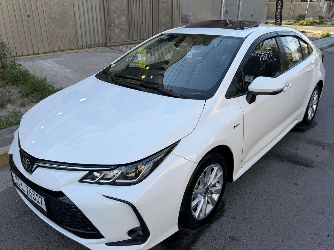 ٠
يالله
سلام عليكم للبيع كورلا موديل ٢٠٢٥ شكل الخليجي كفاله عامه بدون صبغ بدون تبديل بدون فتح بدون بارد سياره جديده بدون اي نقص رقم بغداد تحويل ثاني يوم ماشيه ٨ الف بعدهه بوضع الشركه سبير منازل تايرات جدد 
المواصفات 
شاشه
كامره
تحكم ستيرن 
بصمه
فتحه 
دخول ذكي
اوتو هولد 
سايد بريك بصمه وبعد المواصفات المعروفه العنوان بغداد البياع للاتصال *********** 
السعر ١٥٠ ورقه وبخدمتكم
