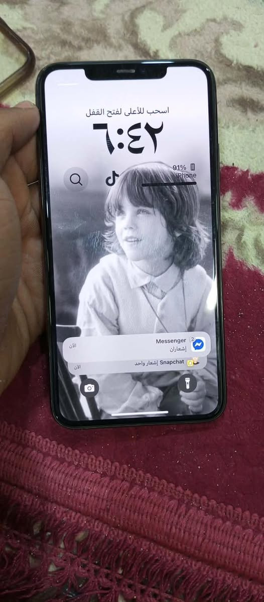 للبيع ايفون 11 برو ماكس وتر برو خط واحد الجهاز كلشي مامبدل بي فقط بطاريه معلايه خط واحد السعر خاص مكاني كوفه رقمي ***********
