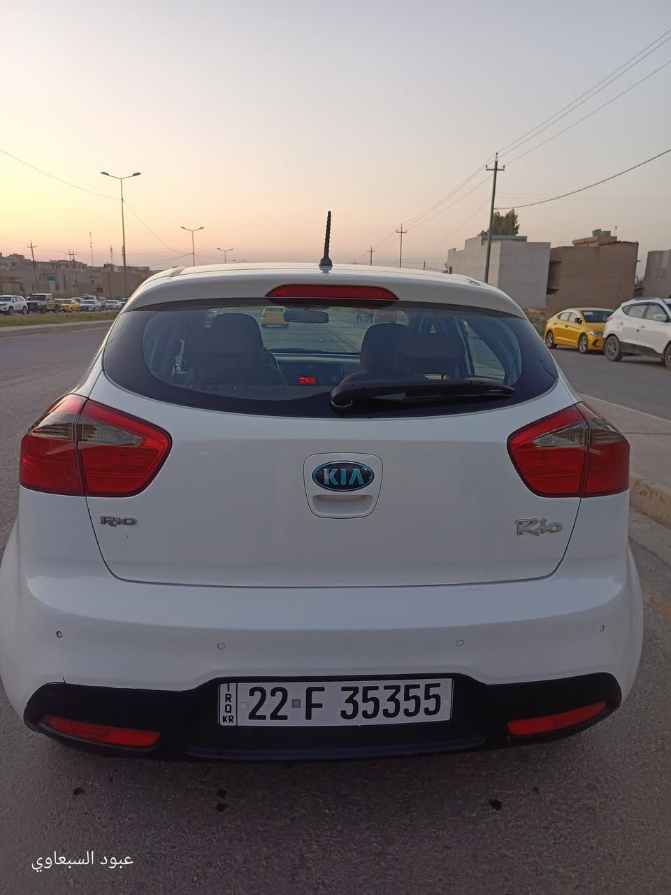 ريو 2014  خليجي فول 1/1 هزة وسنوية جديدة بسمي 
محرك 16 دوش شرط كير شرط تبريد تدفئة سيارة جاهزة 
بلا ضرر ملاحظات بسيطة بل ابواب سعر 94 قفل شراي اتصل ***********
