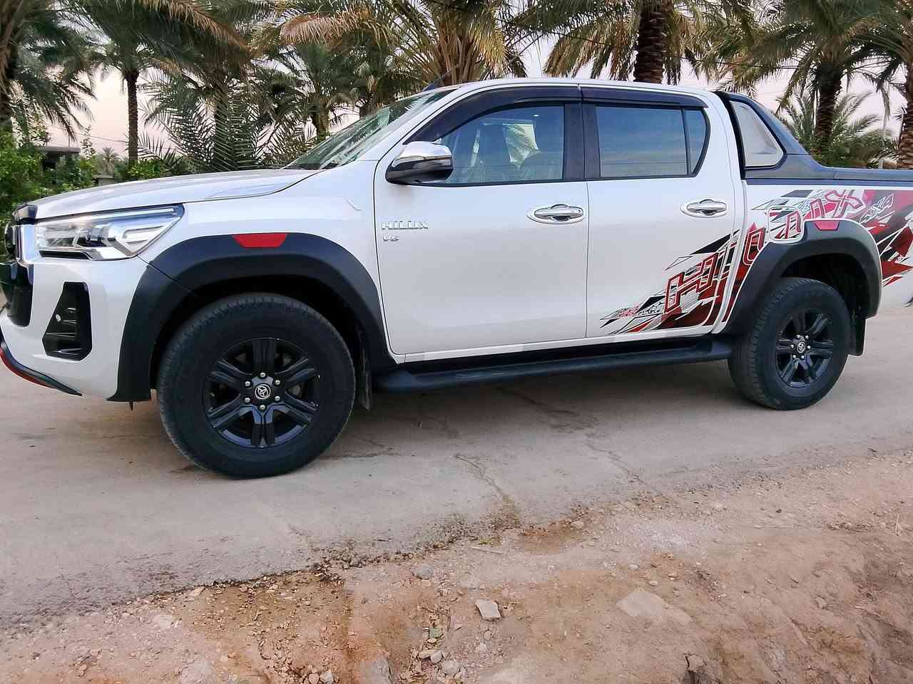 سلام عليكم للبيع
تيوتا هايلوكس موديل 2023

مكفوله كفاله عامه 

فول مواصفات رقم أربيل 

السعر اتصل ***********
