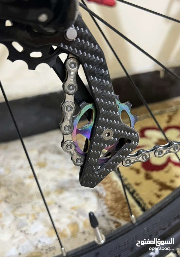 دراجة تويتر رود حجم 28
المعدن المنيوم + ماشة كاربون

وياله طبقتين المنيوم بولبرنات (وياله ام الصوت الحديثه)

وايرات دفن

السرعات عدد 2x11

twitter الخاص بشركة retrospec من نوع

صينية نظام براكيت

مدة مبدل السرعات الخلفي كاربون

425الف
 للاستفسار على الخاص
مكاني بغداد


**إذا كنت صاحب هذا الإعلان وتريد حذفه لأي سبب، رجاءا أرسل رسالة إلى الدعم الفني**