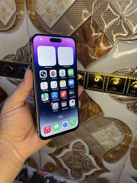 السلام عليكم 
ايفون ١٤برو ماكس ZAAعربي ماستر دبل شريحة 
الجهاز مستبدل شاشة وبطارية100 مبدلات نوعية كلش حلوة الشاشة بيهة فطر بل كلاصة موضحة بل صورة
باقي جهاز كلة شغال صوت✅اتصال✅فرمتة✅سيمكارت✅انترنت✅كامرات✅كلة شغال وتجي تفحص اليعجبك السعر٥٧٥بي مجال مكاني بغداد مدينت الصدر شراي اتصل او تفضل واتساب متواجد ***********
