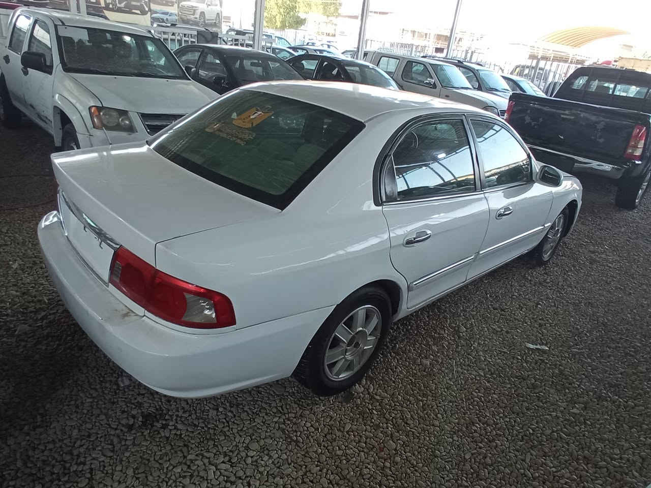 سلام عليكم كيه اوبتيما 2006
مال مزاد وزارة الداخلية
كبر مكينه حدادي كهرباىية جدي 
السعر ٣٨وبيها مجال
الاتصال ***********
