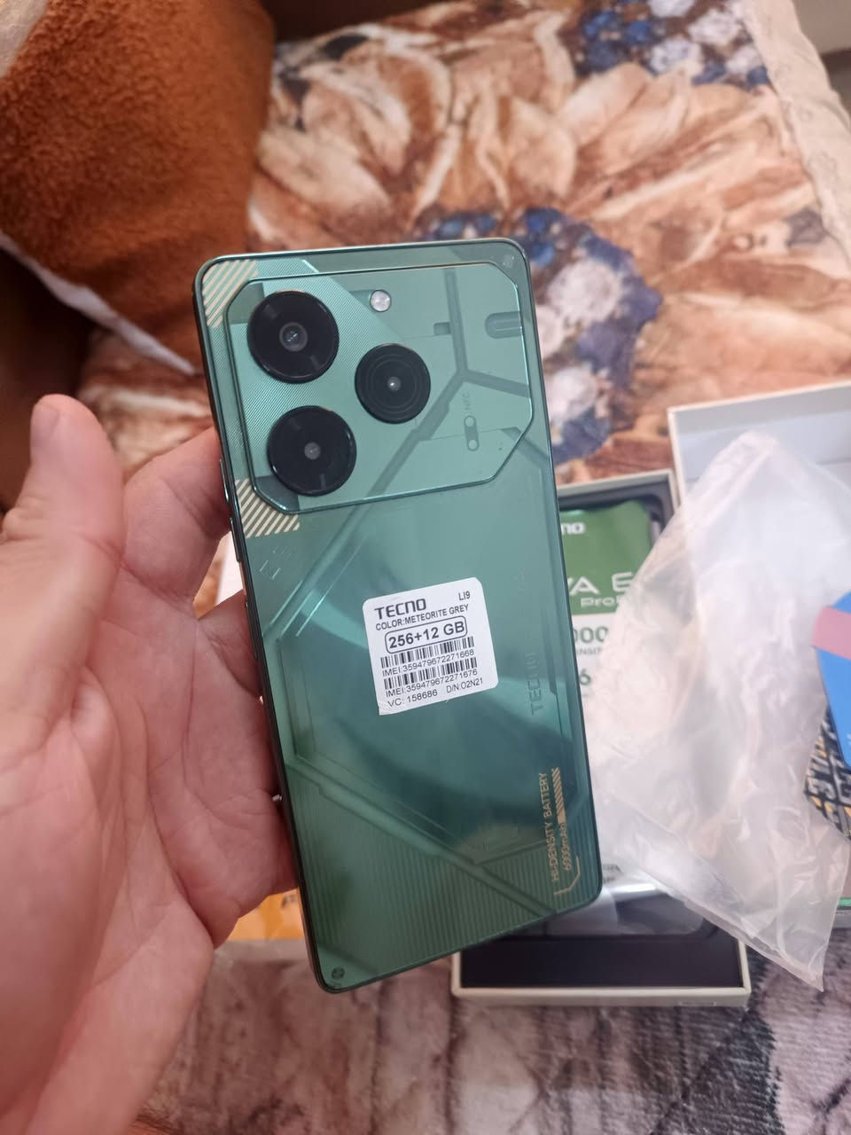 تكنو بوفو ٦ برو 5g ذاكره ٢٥٦ شحن خرافي  يشغل ٦٠ فريم  ترد شاشه ١٢٠ هيرتز
نسخه ال 5g غراضه كامله مراوس بايباد ٩ مكاني بغداد بسمايه


**إذا كنت صاحب هذا الإعلان وتريد حذفه لأي سبب، رجاءا أرسل رسالة إلى الدعم الفني**