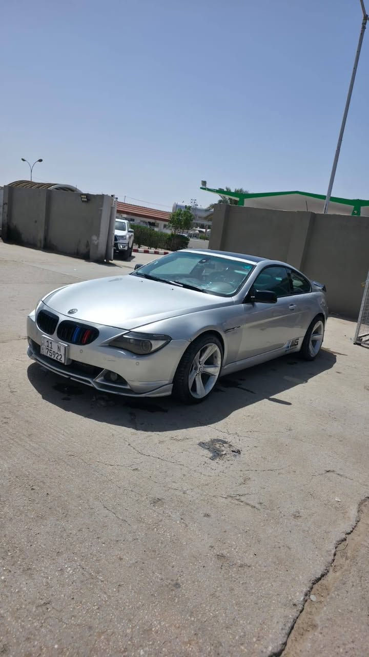 من المميزات والنوادر  من اصل 6 قطع بكل العراق للبيع فقط
BMW E63 
635 محرك v8 تنفس طبيعي 
بدي كت وغرفه كلها M6
مواصفات فول 1/1
مصبوغه احزام بدون ضربه
رقم بغداد انكليزي باسمي
ماشيه 266 
محرك كير تبريد اكسل كله مكفول وبشرط
سعرها 115 ونزلتها بهل السعر لان متوازي
***********
